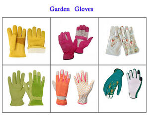 Gants de jardinage Best-seller Tissu de coton respirant <span class=keywords><strong>rose</strong></span> <span class=keywords><strong>Cuir</strong></span> de chèvre pour femmes Gants d'élagage et de désherbage Gants de jardinage personnalisés - Product Image 6