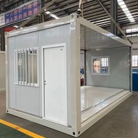 Conteneur pliable de type Z, maison modulaire, conteneurs pliables de 20 pieds, installation rapide, solution de projet globale moderne, travailleurs temporaires
