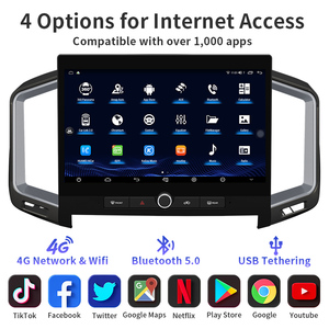 11.8inch HD Car Stereo GPS navigation cho TOYOTA LAND CRUISER 2008 2020 Android Auto Carplay Bluetooth âm nhạc được xây dựng trong 4 máy ảnh - Product Image 6