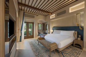 Ensemble de meubles de chambre d'hôtel de luxe personnalisable, moderne, 5 étoiles, en bois, ensemble complet de meubles d'hôtel commercial - Product Image 2