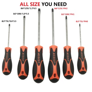 6 Cái S2 Chất Liệu Screwdriver <span class=keywords><strong>Set</strong></span> Heavy Duty Screwdriver Để Sử Dụng Nhà - Product Image 2