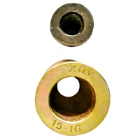 Ancres à coin métalliques M15 de 1 m, haute résistance, zinguées, à trou unique, pour projets de ponts/construction, fixation filetée