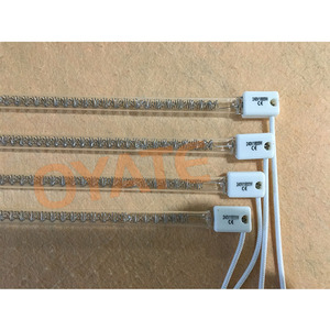 <span class=keywords><strong>Lámparas</strong></span> Infrarrojas de Onda Media Rápidas de 1500w, Lámpara de Curado Infrarroja de Cuarzo, Lámpara de Calor Halógena para Uso en Fábrica - Product Image 4
