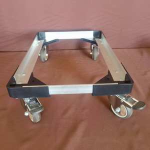 Capacité de charge de 150kg Roues de chariot en plastique 4 roues de chariot Chariot à chariot robuste pour boîtes Chariot mobile - Product Image 2