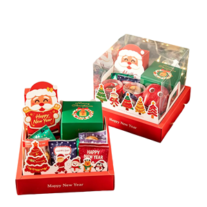 Boîte à gâteau en plastique <span class=keywords><strong>transparent</strong></span> pour pâtisserie et boîte en plastique pour aliments, conteneur bento - Product Image 3