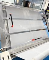 Máquina de secado por rodillos para detergente en láminas, sistema de pulverización de enzimas dobles para enzimas líquidas y sólidas, lámina de detergente