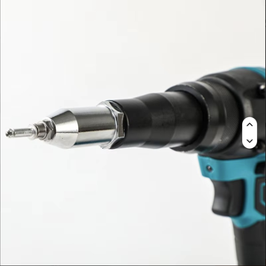 Pistola Remachadora Automática Inalámbrica de Grado Industrial de 21V con Batería de 1.5AH, 1/2 pulgada, 2 clavos, para Construcción Metálica y Bricolaje - Product Image 2