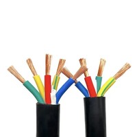 Câble de câblage intérieur souple multiconducteur en cuivre isolé en PVC 14 AWG 450V personnalisé pour usage domestique CN