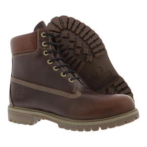 Botas Impermeables Timberland Premium de 6 Pulgadas para Hombre, Color Marrón Medio, Cuero de Grano Completo - Product Image 4