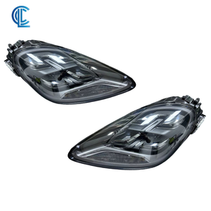 Para Porsche Cayenne 9OY faros LED 2018-2023 9Y0 9YB Faro de matriz ahumada Original OEM 9Y0941077N 9Y0941078N - Product Image 1
