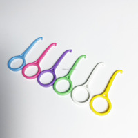 Démonte-aligneurs orthodontiques miniatures en plastique jaune de haute qualité, pratique, facile à utiliser, produit d'hygiène buccale multi-usages