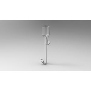 PIKA' BOA LINE - Support de douche transparent en cristal - Product Image 1