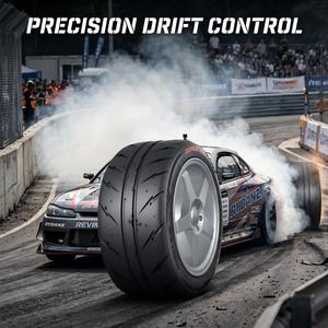 Pneu Radial Premium 245/35ZR18 92W XL Série REVIMAX R23 - Ténue de roulement 260AA SHIBATA Formule <span class=keywords><strong>Semi</strong></span>-<span class=keywords><strong>Slick</strong></span> pour Voiture de Course et Drift B2B - Product Image 4