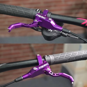 TANKE MTB 4 pistonlu hidrolik disk fren 900/1700mm 4 Piston reçine fren balataları yağ basıncı AM DH yol MTB Ultralight disk fren - Product Image 4