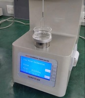 Analyseur électronique automatique de tension interfaciale de l'huile de transformateur, anneau en platine pour méthode de test de tension de surface liquide