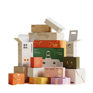Cajas de Cartón Blanco Personalizadas Jiaheng, 230GSM, Caja de Embalaje Cosmético Impresa con Logotipo, Embalaje General 20x20x20cm - Product Image 2
