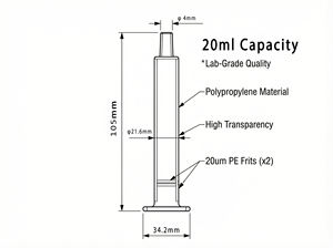 لوح فلتر هيدروفيلي من البولي إيثيلين بحجم 20 مل للاستخدام الصناعي، قطعتان - Product Image 5
