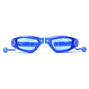 Lunettes de natation pour adultes, verres plats en silicone imperméables et anti-buée pour hommes et femmes - Product Image 1