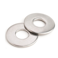 M6 M8 M10 SS304 SS316 Stainless Steel DIN125 DIN9021 Plain Flat Washers