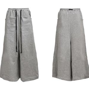 Pantalones Deportivos Personalizados de Algodón Grueso, con Múltiples Bolsillos, Pierna Ancha, Unisex - Product Image 6