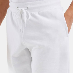 กางเกงขาสั้นผู้ชายผ้าฝ้ายฟลีซคุณภาพสูง 100% แบบเรียบง่าย สวมใส่สบาย ขนาดสั่งทำได้ เอวกลาง เป็นมิตรกับสิ่งแวดล้อม ระบายอากาศได้ดี แห้งเร็ว ขายส่ง - Product Image 6