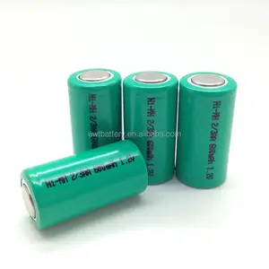 2/3aa 2.4 v 500 mah 镍氢电池