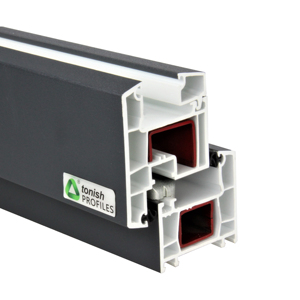 Đức Công nghệ giá danh sách nhựa Châu Âu Mỹ phong cách PVC hồ sơ Con lăn màn trập hồ sơ PVC cửa sổ hồ sơ - Product Image 3