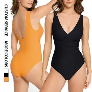 Heixn Custom Service Women Sexy One-Piece Swimsuit bikini swimsuits 2024 With Removable Cups