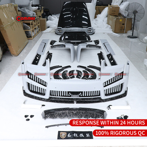 MSY Style Dry Carbon Fiber Body <b>Kit</b> for <b>Rolls</b> Royce Cullinan Front Rear Bumper Assembly Side Skirts Fender Wheel Eyebrows - Product Image 5