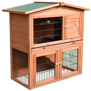 TIANYI outdoor wooden bunny house cage for rabbits