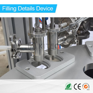 Kl Hot Bán tốc độ cao nước sốt ngọt ngào cup điền niêm phong máy cao răng nước sốt Máy chiết rót - Product Image 4