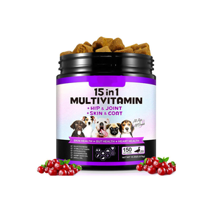 Integratore Alimentare OEM per Cani 15 in 1: Supporto per Immunità, Digestione, Articolazioni e Salute Cardiaca, Multivitaminico in Compresse Morbide - Product Image 5