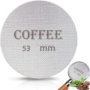 Wiederverwendbarer Kaffee-Puck-Siebfilter aus gesintertem 316 Edelstahl für Espresso-Siebträgerfilterkorb - Product Image 1