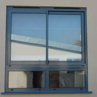 Ventana Corredera Horizontal Japonesa Clearview con Marco de Madera Anodizada, Doble Acristalamiento, Vidrio Templado, Aislamiento Térmico, para Hotel o Villa