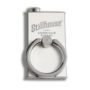 Soporte Metálico para Teléfono Móvil en Forma de Botella Plegable, Color Plateado, con Logotipo Personalizado, Venta Caliente - Product Image 2