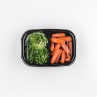 Conteneur alimentaire transparent ventilé en PET personnalisé pour fruits, légumes et fruits de mer, de qualité alimentaire, écologique, pour fraises et raisins