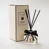 AIKUN Vente en gros, boîte cadeau personnalisée avec étiquette privée, emballage standard imprimé, ensemble diffuseur de parfum minimaliste de luxe