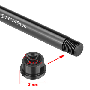 WAKE fourche <span class=keywords><strong>avant</strong></span> de vélo à travers l'<span class=keywords><strong>axe</strong></span> 15*145mm pour essieu de fourche <span class=keywords><strong>avant</strong></span> <span class=keywords><strong>vtt</strong></span> M14(P1.5) L145mm essieu de moyeu taille personnalisée - Product Image 5