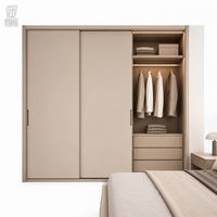 Armoire dressing moderne en bois sur mesure, armoire de rangement pour chambre à coucher, conception personnalisée gratuite pour maison, villa, appartement