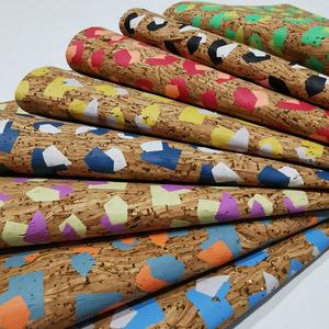 <span class=keywords><strong>Portugal</strong></span> écologique paillettes imprimé tissu de liège naturel imperméable pour canapé meubles artisanat vêtement portefeuille sac chaussures - Product Image 6