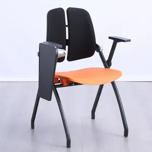 China Wholesale School Furniture University Classroom Training Chair Single Student Folding Study Chair