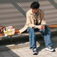 Chaussures de marche respirantes en toile pour hommes, style décontracté, à bout rond, rehaussantes, pour l'été, modèle couple