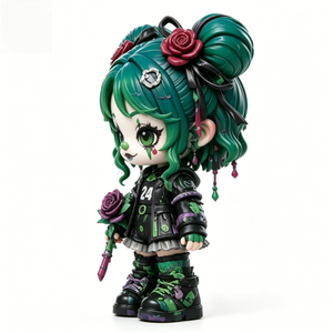 Figurine de collection personnalisée en PVC et ABS, <span class=keywords><strong>Venom</strong></span> Rose Clown Blind Box, <span class=keywords><strong>jouet</strong></span> tendance pour adolescente de 14 ans et plus - Product Image 1
