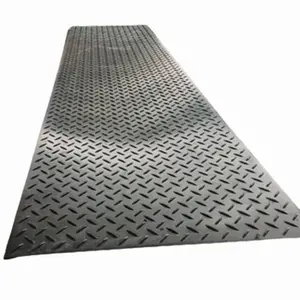 High quality ground protection mats HDPE material 4x8 construction temporary road laying