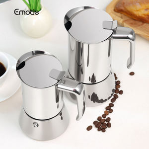 Estufa Estilo italiano Moka Pot Cafetera Espresso Acero inoxidable Moka Pot - Product Image 6