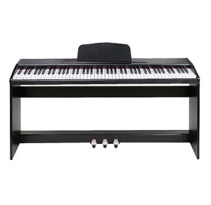 Piano Keyboard 88 Keys Black White OEM Song CHINA Power Style Pcs Plastic Color Weight Material Origin Percussion Type Size