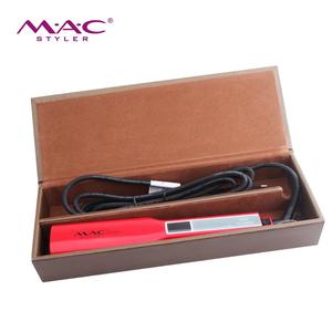 Venta al por Mayor de <span class=keywords><strong>Plancha</strong></span> de <span class=keywords><strong>Pelo</strong></span> Profesional de Titanio y Cerámica Iónica para Salón y Viajes - Product Image 1