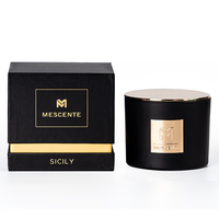 Mescente Oem Marque Privée Personnalisable Bougie Parfumée Et Diffuseur Ensemble Pour Mariage
