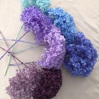 Bunga hidrangea sentuhan asli untuk dekorasi pernikahan dan rumah bunga Hydrangea