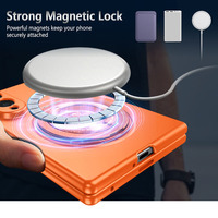 Para Samsung Galaxy Z Fold 8 Wide 7 6 5 360 °   Funda Plegable para PC con Anillo Magnético, Tacto Suave, Protección Completa a Prueba de Golpes